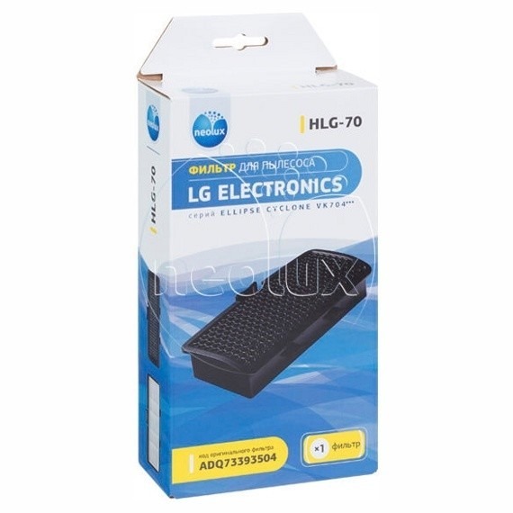 HLG-70_NEOLUX HEPA-фильтр  для  LG (уп. 1 шт.)